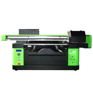 2020 Desktop Digital Flatbed UV Printer A2 untuk Hadiah Pribadi Cetak Resolusi Tinggi Format Kecil Vinyl PVC PET Lembar Printer