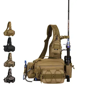 حقيبة صيد آكسفورد مخصصة متعددة الوظائف مضادة للماء ومحمولة حقيبة سفر حقيبة الصيد