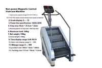 Máquina de Escalera Stair Master de Metal de Alta Calidad 2025 para Uso Doméstico, Entrenador y Escaladora