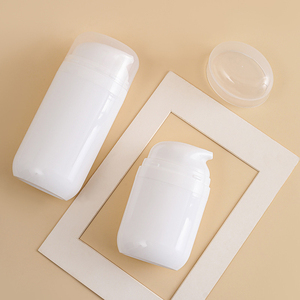 30ml 50ml Botellas de Loción de bomba sin aire de plástico cosmético - Product Image 5