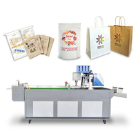Imprimante jet d'encre automatique XINKE à passage unique pour cartes, serviettes, sacs en papier, gobelets en papier, boîtes en carton, impression numérique couleur intégrale