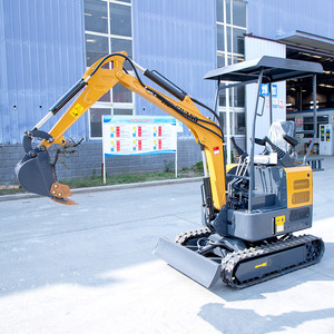 Mini-excavatrice Hengwang HW17 Agents de <span class=keywords><strong>recrutement</strong></span> mondiaux Utilisation agricole Nouvelle excavatrice à chenilles - Product Image 2