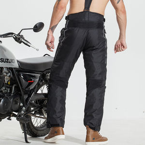 DK-027 con estampado reflectante para hombre, pantalones con Forro cálido extraíble, resistentes al agua, para montar en moto - Product Image 3