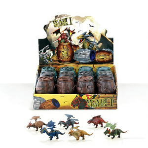 Juguete de Ensamblaje de Dragón Infernal DIY, Regalos para Niños, Caja Sorpresa, Juego de Modelos de Dinosaurios de Plástico - Product Image 1
