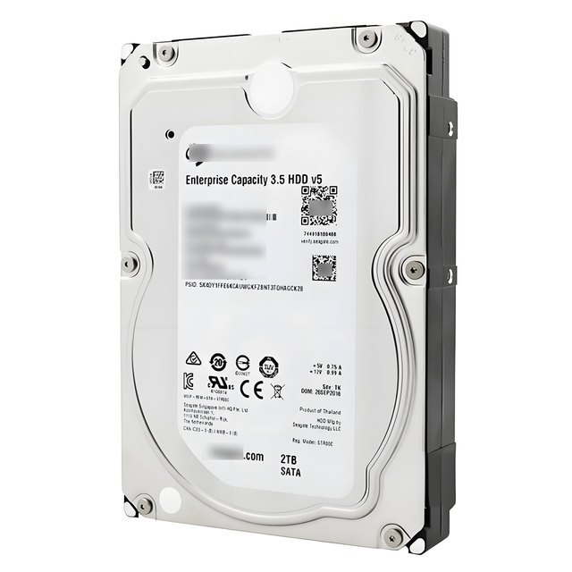 Wholesale 100% Healthy SATA3 3.5" 2TB HDD Green Monitoring Special CCTV DVR NVR Security Internal Metal Shell Refurbished