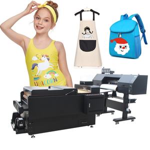 เครื่องพิมพ์อิงค์เจ็ทแบบ DTF หัวพิมพ์คู่ Xp600 ประสิทธิภาพสูง ขนาด 60 ซม. พร้อมฟิล์ม PET แบบม้วนสีขาว และเครื่องเขย่าผงกาวร้อน - Product Image 4