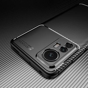 Coque de téléphone TPU mince Texture Fiber de carbone pour Xiaomi 12 12S 12X coque de téléphone de luxe - Product Image 6