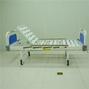 <span class=keywords><strong>Lit</strong></span> de soins de thérapie de rééducation simple ou <span class=keywords><strong>double</strong></span> secousse <span class=keywords><strong>lit</strong></span> d'allaitement à forte capacité portante avec garde-corps pliant - Product Image 4