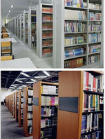 Suministro directo de fábrica Estantería de acero moderna 5-10 años de garantía Librería Equipo Biblioteca