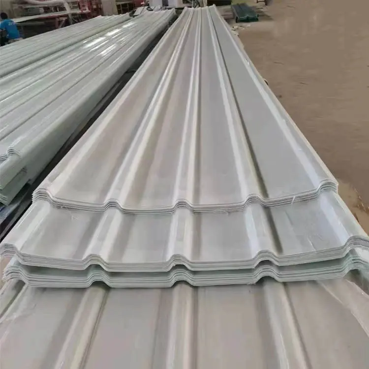 Industrial High Performance FRP GRP Corrugated Panels Fiberglass Reinforced Plastic Sheet