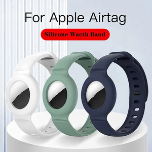 Bracelet en silicone réglable en gros pour enfants, étui anti-perte pour AirTag, bracelets de montre connectée pour enfants - Product Image 6