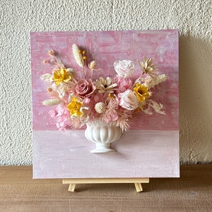 Pintura <span class=keywords><strong>al</strong></span> óleo francesa 3D de bricolaje con <span class=keywords><strong>flores</strong></span> preservadas-ilustraciones florales elegantes <span class=keywords><strong>para</strong></span> la decoración del hogar y comercial - Product Image 1