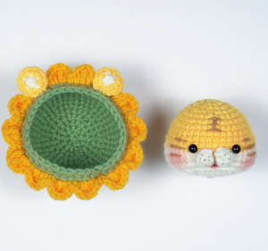 All Kids Animal Diy Art <span class=keywords><strong>crochet</strong></span> tricot set kit Easy Learn To Do diy <span class=keywords><strong>crochet</strong></span> kit pour débutants - Product Image 3