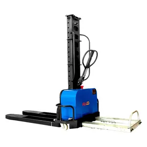2023 New Hot-selling and Convenience Stacker Small Turning Radius stand on type electric pallet stacker