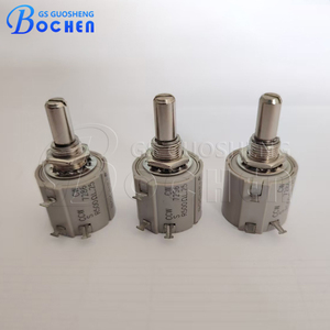 Potentiomètre à fil bobiné de précision 7286 2W 1K 2K 5K <span class=keywords><strong>10K</strong></span> 20K 50K Ohms 5% Lin 0,25% 10 tours - Product Image 6