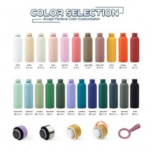 Bouteille d'eau sport personnalisée 500 ml, gourde isotherme sous vide avec logo, idéale pour souvenir - Product Image 5