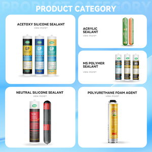 Muestra Gratis Precio al por Mayor de Sellador de Silicona Acética, Sellador de Silicona Universal GP - Product Image 2