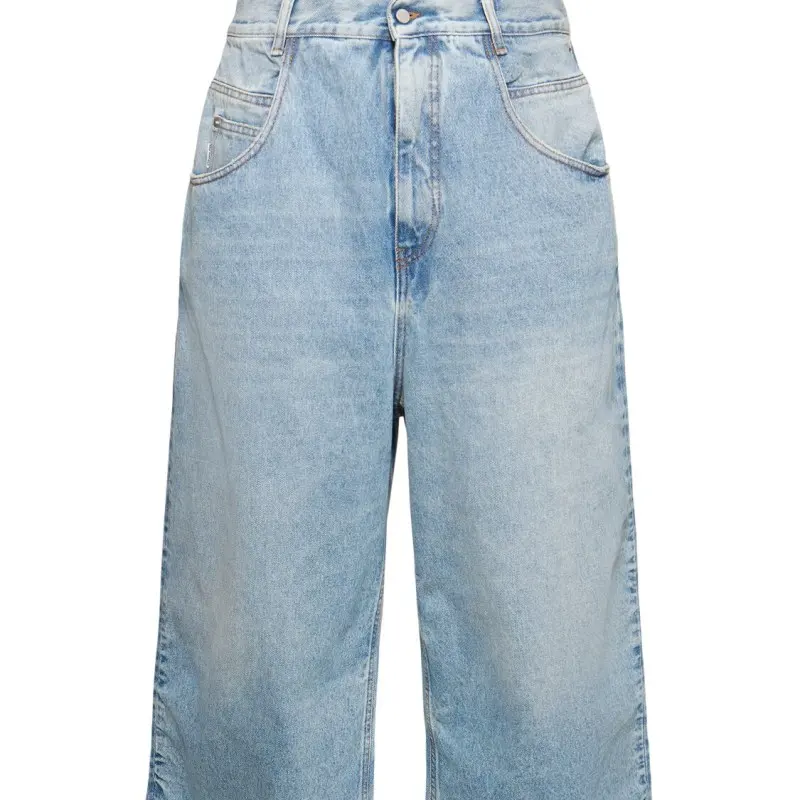 zhuoyang kleidung OEM kundenspezifisch modisch stilvoll blau herren lange hose ausgeschnitten casual jeans