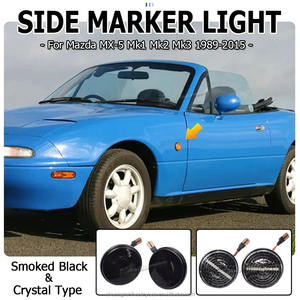 Боковые габаритные огни для Mazda MX5 MX-5 Mk1 Mk2 Mk3 1989-2015 NA NB NC Canbus Динамический светодиодный указатель поворота мигающий индикатор - Product Image 4