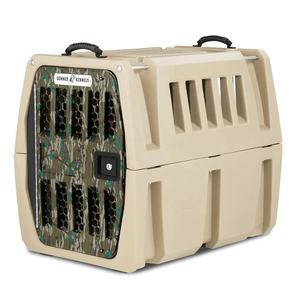 HM5102 Chenil rotomoulé de qualité supérieure pour grands chiens, prêt pour l'extérieur avec installation à verrouillage rapide et trappes d'alimentation pivotantes - Product Image 4