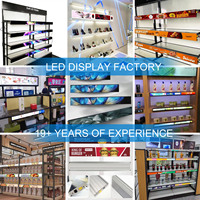 Pantalla LED Inteligente a Todo Color P1.5-900-60, Gráficos Animados Digitales, Texto, para Tiendas Minoristas, Centros Comerciales, OEM, Monitor Delgado para Interiores
