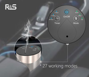 Máy Khuếch Tán Hương Thơm Tinh Dầu Tinh Khiết Tùy Chỉnh OEM Máy Phun Sương Không Dây Điện Thời Trang Đơn Giản Cho Xe Hơi - Product Image 5