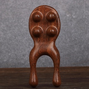 Wooden Acupressure Massage Tool - Manual <strong>Trigger</strong> <strong>Point</strong> Massager for <strong>Body</strong> Relaxation &amp; Muscle Relief - Product Image 2