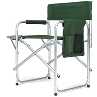 Chaise de camping pliable personnalisée en aluminium durable avec table d'appoint en tissu Oxford, design moderne, capacité 120-150 kg, mobilier d'extérieur