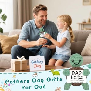 Mini regalo di tartaruga in cotone portatile per papà divertente stile semplice regalo di compleanno per papà papà papà marito figlio <span class=keywords><strong>genero</strong></span> - Product Image 2