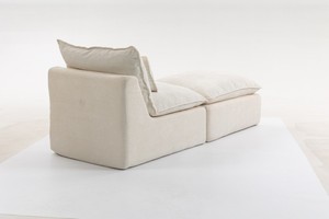 Cloud Couch Modern Velvet Oversized Modular Sectional <b>Sofa</b> Set with Wide & Deep Seats for Apartment & Hotel Living Rooms - Product Image 3