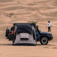 ADA OVERLAND Annexe de tente gonflable pour tente de toit à ouverture latérale, espace de vie supplémentaire pour le camping en voiture, enduit PU imperméable