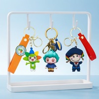 Breloques 3D personnalisées en gros, lettres intelligentes, claviers, voitures, chaussures, armes, épées, personnages d'anime et de dessins animés en PVC sur mesure