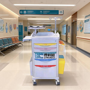 자기공학과 호환 비자성 의료 응급 트롤리 (전원 소켓 포함) - Product Image 1