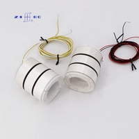 Tabung Keramik Piezo Ultrasonik Kristal Piezoelektrik PZT Seri PZT-5 Merek YUHAI Kehilangan Dielektrik Rendah Ukuran Sesuai Pesanan ISO9001 CER