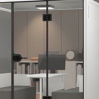 LESEN Conteneur Extensible Respirant pour Salon, Bureau à Domicile et Bâtiment de Bureaux, Design Moderne, Maison pour 4 Personnes