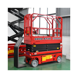 Plataforma Elevadora de Tijera Eléctrica Ever Star, Altura de Plataforma de 6-14 Metros, Capacidad de 230-450 kg, Uso en Interiores y Exteriores - Product Image 1
