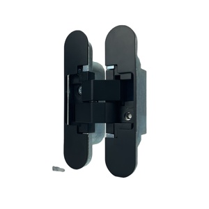 Bisagra de Puerta Oculta Ajustable 3D de Aleación de Zinc Rústica Adwork GE35x, Bisagra de Alta Resistencia con Garantía de 3 Años, para Uso en Hoteles con Espesor de 4-5 mm - Product Image 1