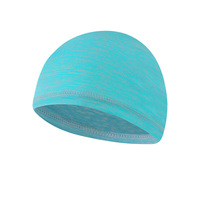 Gorro de Protección Solar de Algodón/Spandex para las Cuatro Estaciones, Forro para Casco de Ciclismo para Hombre, Gorra Deportiva con Protección UV para Exteriores, 48-50 cm