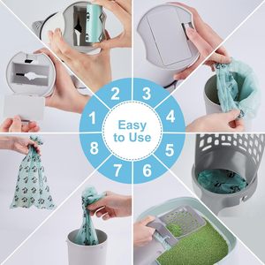 Fabrieksprijs Reinigingsbenodigdheden 3 In 1 Schep Met Gratis Zeef Draagbaar Schoonmaakmiddel Kattenbakvulling Schep - Product Image 6