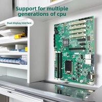 Nueva Placa Base Industrial Eip KH-B75C Intel ATX de 2.ª/3.ª Generación B75 LGA1155 con 6 Puertos Seriales, Doble Gigabit, Controlador SATA 1P/2P