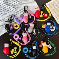 Accessoires de mode : Porte-clés en PVC en forme de gant de boxe, mini kettlebell, plaque de musculation, sac de sport, décoration de salle de sport