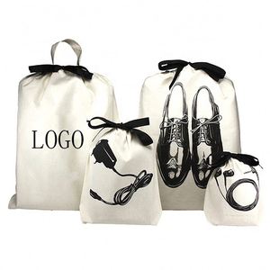Wholesale Factory Price Laundry <b>Bag</b> Canvas Cotton Women Mens Shoes <b>Travel</b> <b>Bag</b> - Product Image 1