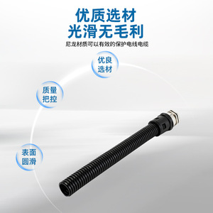Raccord de serrage en acier pour tuyau ondulé, connecteur métallique à filetage extérieur pour raccordement de tuyau fileté - Product Image 4