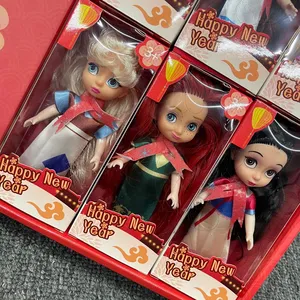 OEM all'ingrosso nuovo arrivo film caldo giocattoli congelati Elsa Anna bambola in PVC giocattoli prezzo all'ingrosso giocattolo per ragazze