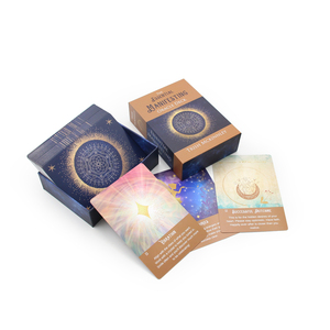 Baraja de Cartas del Tarot de Papel Ecológico y Duradero de 78 Piezas con Logotipo Personalizado Impreso, con Guía y Caja Rígida para Regalos Espirituales - Product Image 6