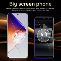Directo de fábrica 16GB + 1TB Note 40 Pro 72MP + 108MP Desbloqueo facial Pantalla completa de 144Hz Octa Core CPU Android 14 Teléfono inteligente en inglés