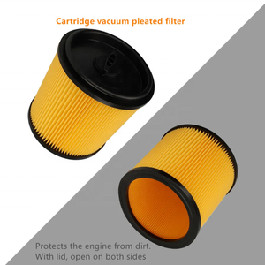 Cartucho de <span class=keywords><strong>repuesto</strong></span> para aspiradora, filtro plisado compatible con las aspiradoras <span class=keywords><strong>Parkside</strong></span> en seco y húmedo 23E, 1250, 1300, 1400 - Product Image 5