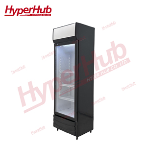 Tủ lạnh <span class=keywords><strong>mini</strong></span> nhiệt độ đơn cho cà phê sữa và đồ uống lạnh có thể tùy chỉnh màn hình thương mại với Cửa trong suốt - Product Image 3