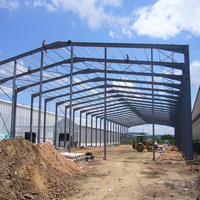 Conception moderne Atelier de construction d'entrepôt de structure en acier préfabriqué d'occasion Bâtiment Prix compétitifs pour application de bureau