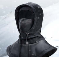 Masque intégral de ski noir d'hiver QJC11, cagoule intégrale, cache-cou, coupe-vent, moto, extérieur